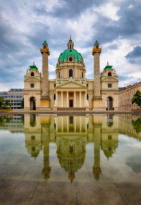 Austria, Vienna, Karlskirche, Austria, Vienna, Karlskirche,